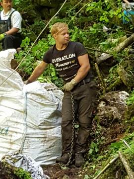 Sanacija črnega odlagališča – Banova jama 094